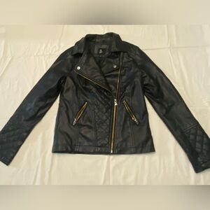 Art Class faux leather jacket. Girls size 10-12